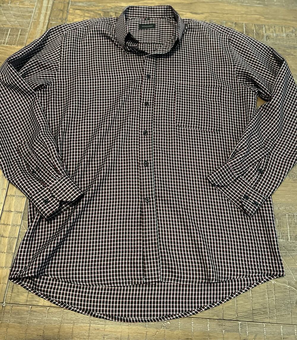 Dsquared2 Men’s Button Down Shirt Long Sleeve Size Large Top Career Office Work